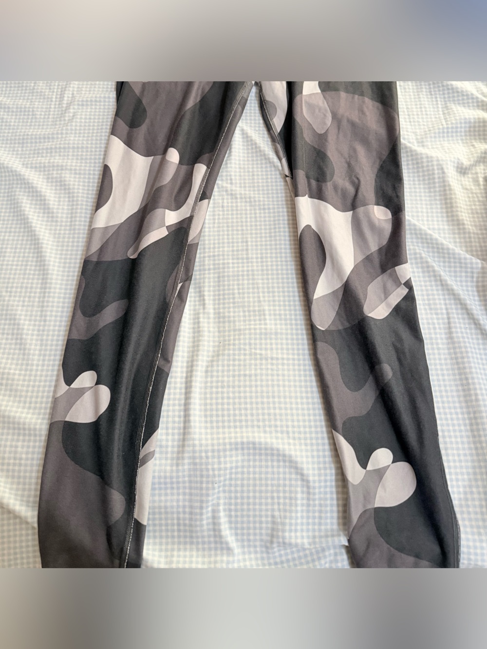 Nike Black & Gray Camo leggings